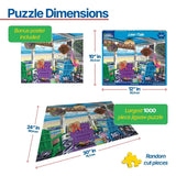 White Mountain Puzzles - Low Tide - 1000 Piece Jigsaw Puzzle - view 3