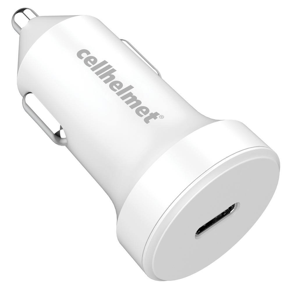 Cellhelmet - Pd Usb C Car Charger 20w - White